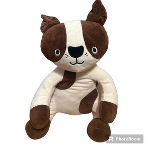 Your Zone Kids Figural Hugger Plush Kids Toy Dog Stuffed Brown